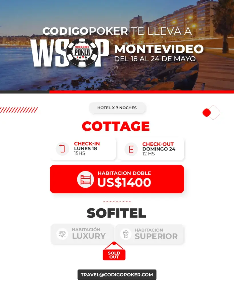 Цены WSOP Монтевидео
