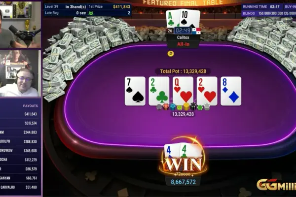 Квалифицировался за 10 долларов и стал чемпионом GGMillion$