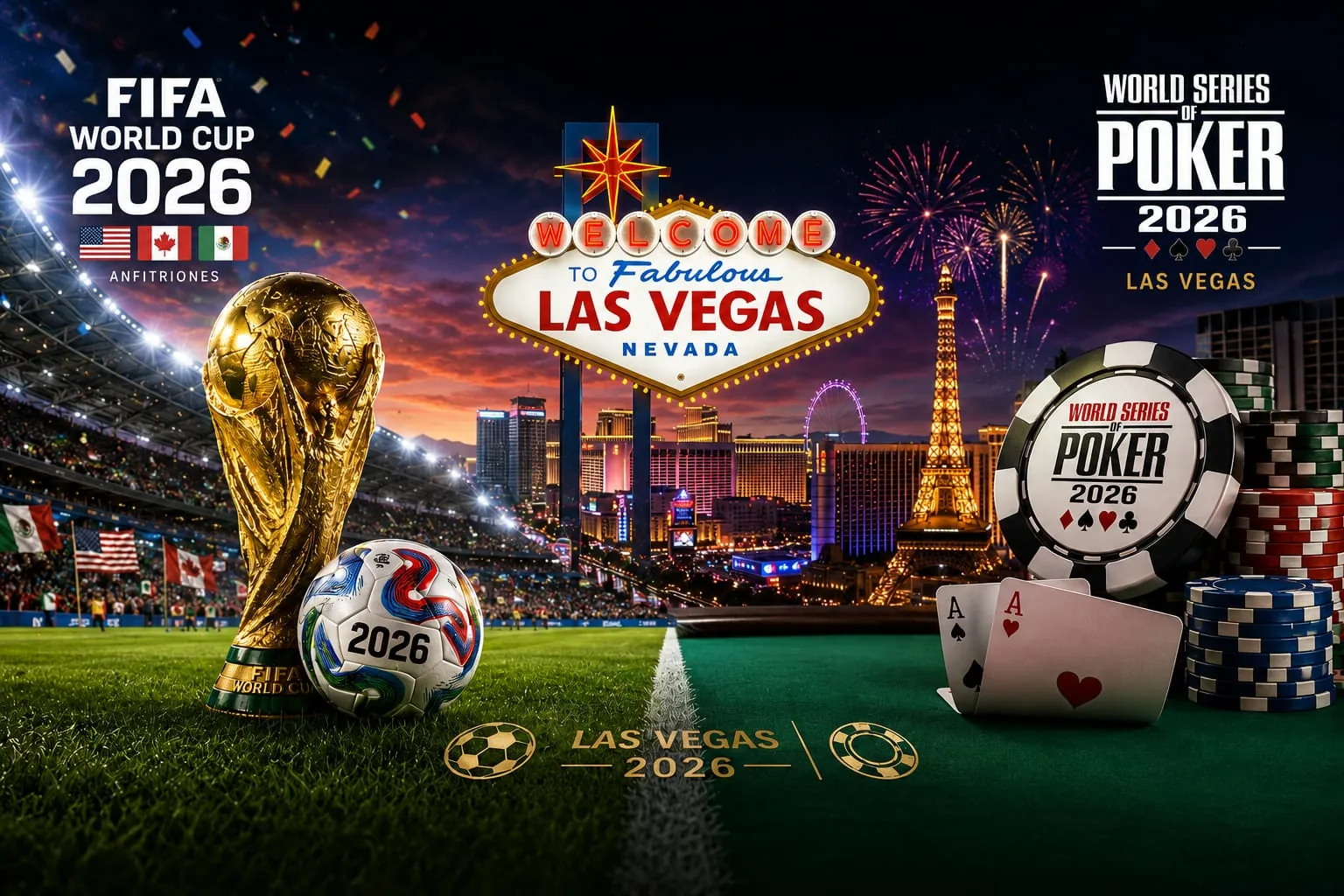 Покер и Мундиаль 2026: футбольный гид, чтобы сбежать от WSOP и пойти на стадион - CodigoPoker