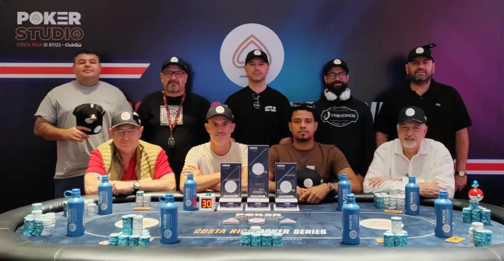 Финальный стол Главного события Costa Rica Poker Series