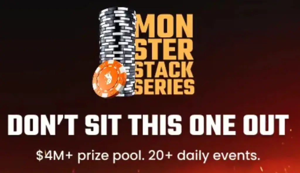 Las Monster Stack Series de Ignition Poker llegan a su cierre con grandes torneos online