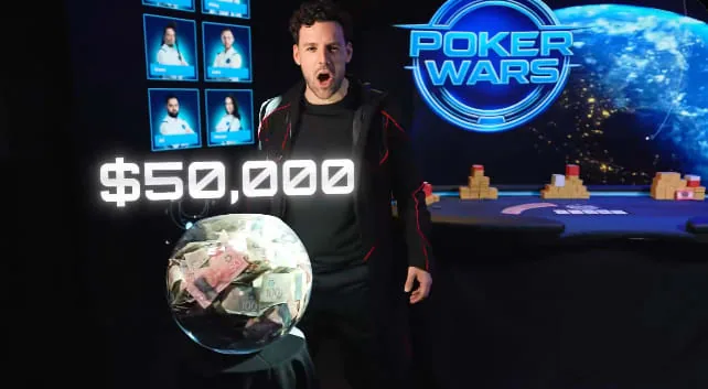 Poker Wars: Kevin Martin mezcla reality show y poker en una explosiva nueva competencia