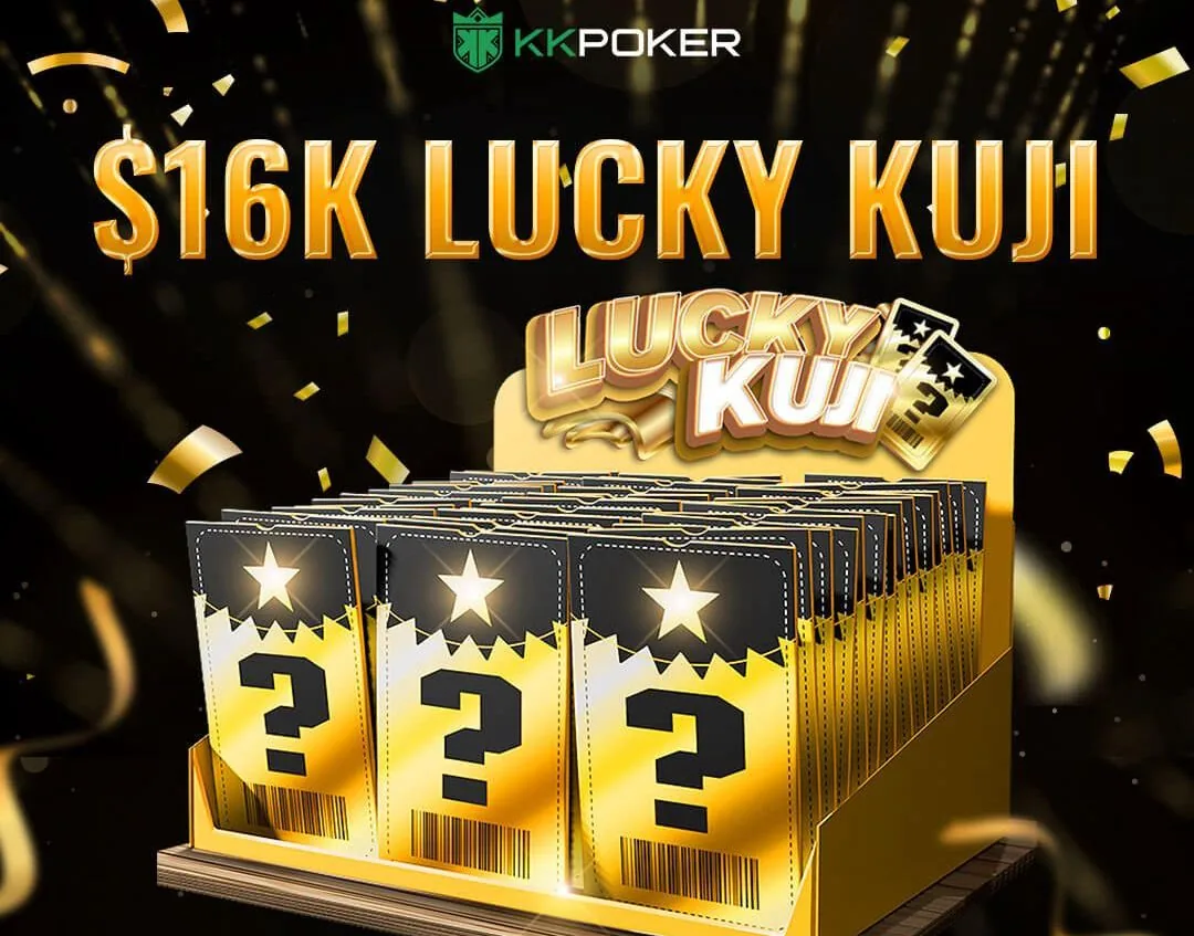 Lucky Kuji возвращается в KKPoker с призом в $100 каждый день