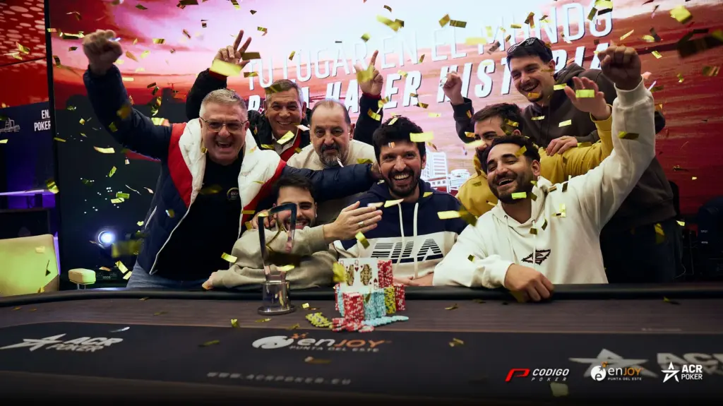 Mauricio Pinochet ganó el Main Event del Enjoy Poker Tour en Punta del Este