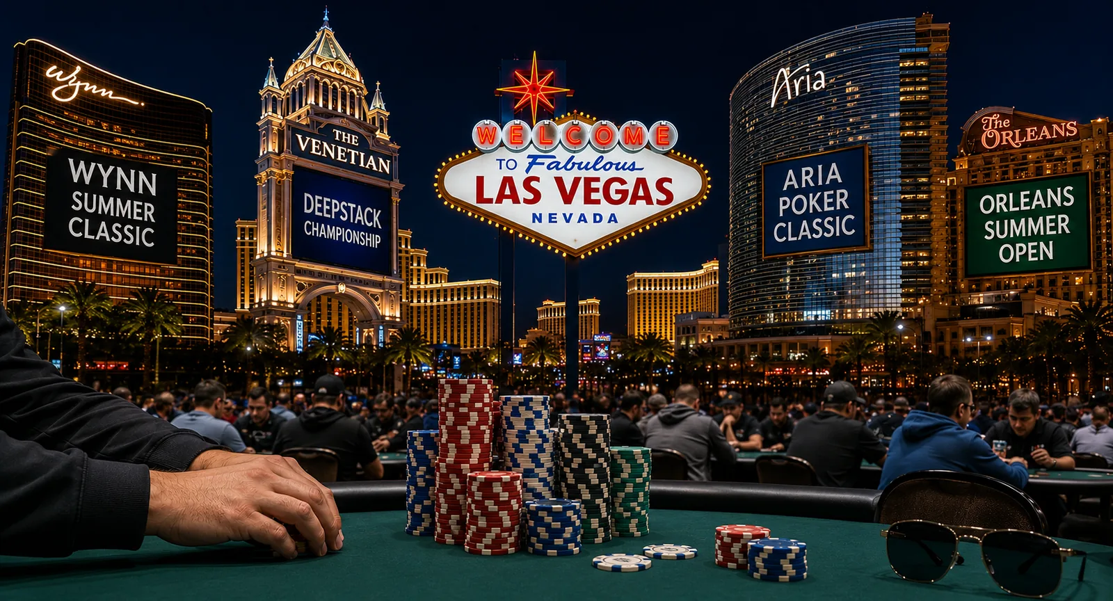 За пределами WSOP: турниры в Лас-Вегасе, которые должен иметь в поле зрения каждый латиноамериканский игрок - CodigoPoker