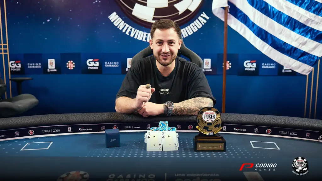WSOP Montevideo: Nahuel Almada conquistó el Second Chance
