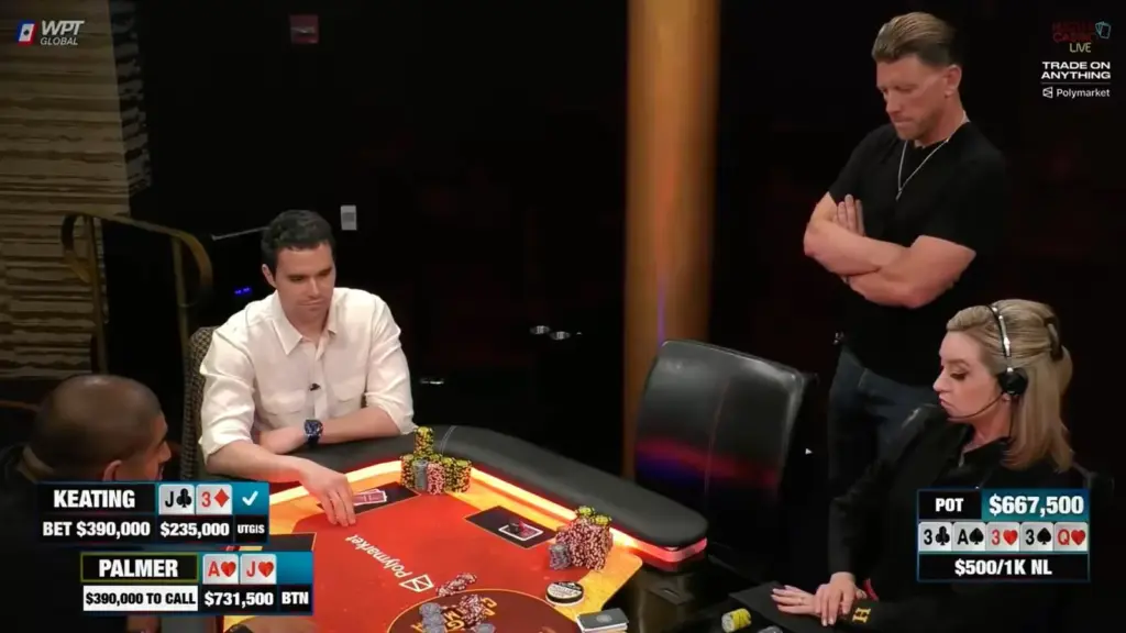 Poker vs. full house por US$1 millón de dólares: así se gana la vida Alan Keating