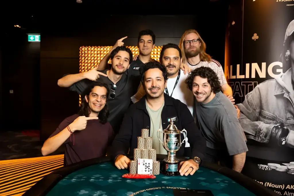 Ahora le tocó el turno a Ángel Guillén: salió campeón en el Aussie Millions