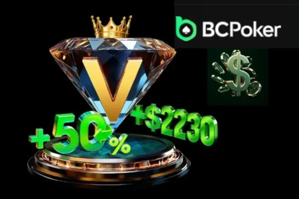 Награды за регистрацию: $5, бонус и миссии в BCPoker