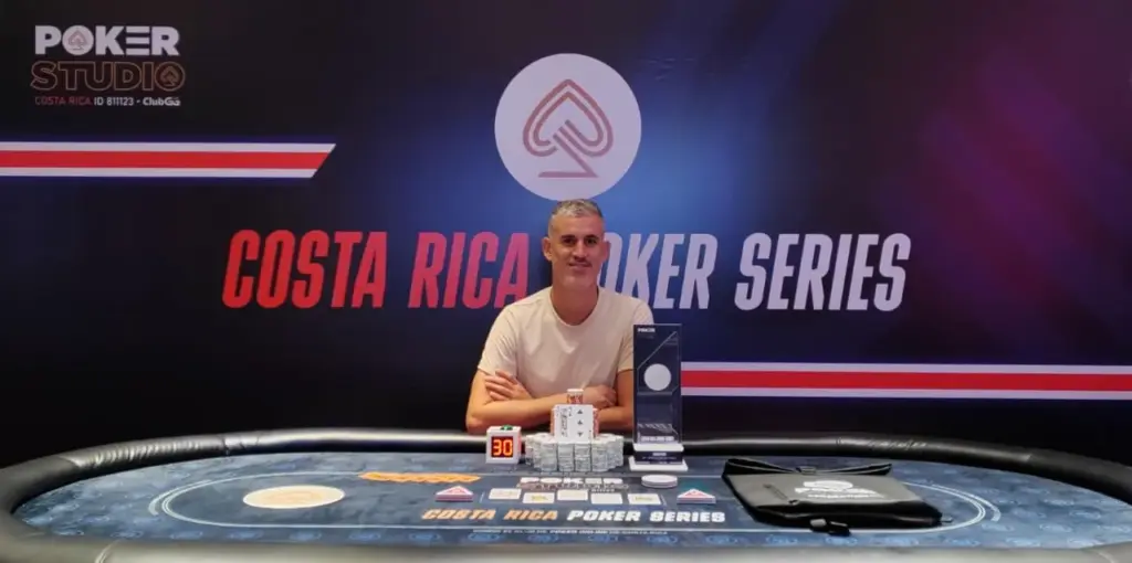 Рой Санта выигрывает Главное событие Costa Rica Poker Series в рекордной серии для коста-риканского покера