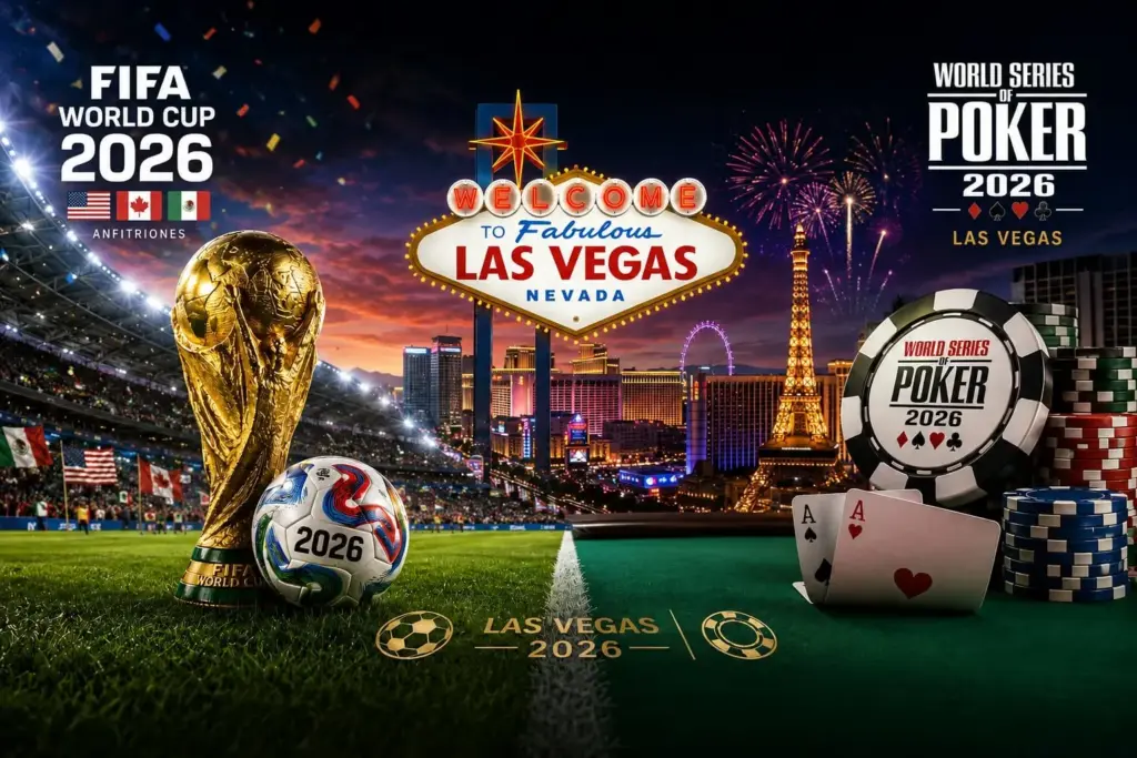 Poker y Mundial 2026: la guía futbolera para escaparse de la WSOP e ir al estadio
