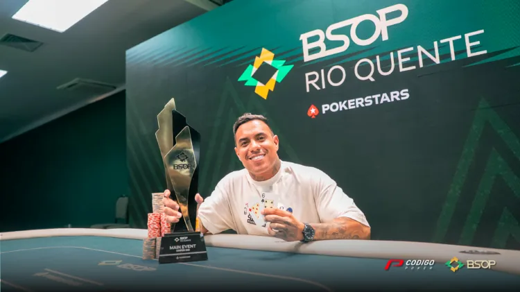 Rafael Cunha — чемпион Main Event на BSOP Rio Quente - CodigoPoker