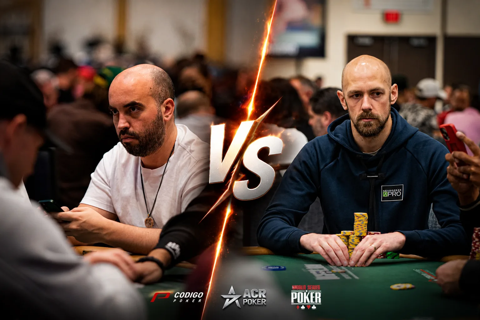 Kenney vs. Chidwick: миллионная битва за вершину мирового покера - CodigoPoker