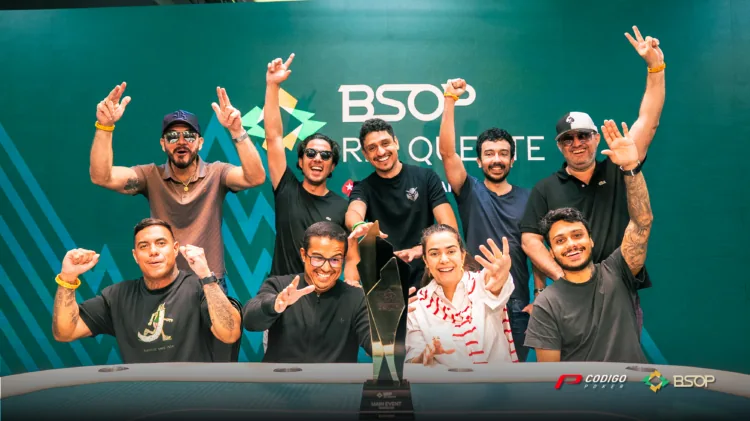 Сформировался счастливый финальный стол Главного события на BSOP Rio Quente - CodigoPoker