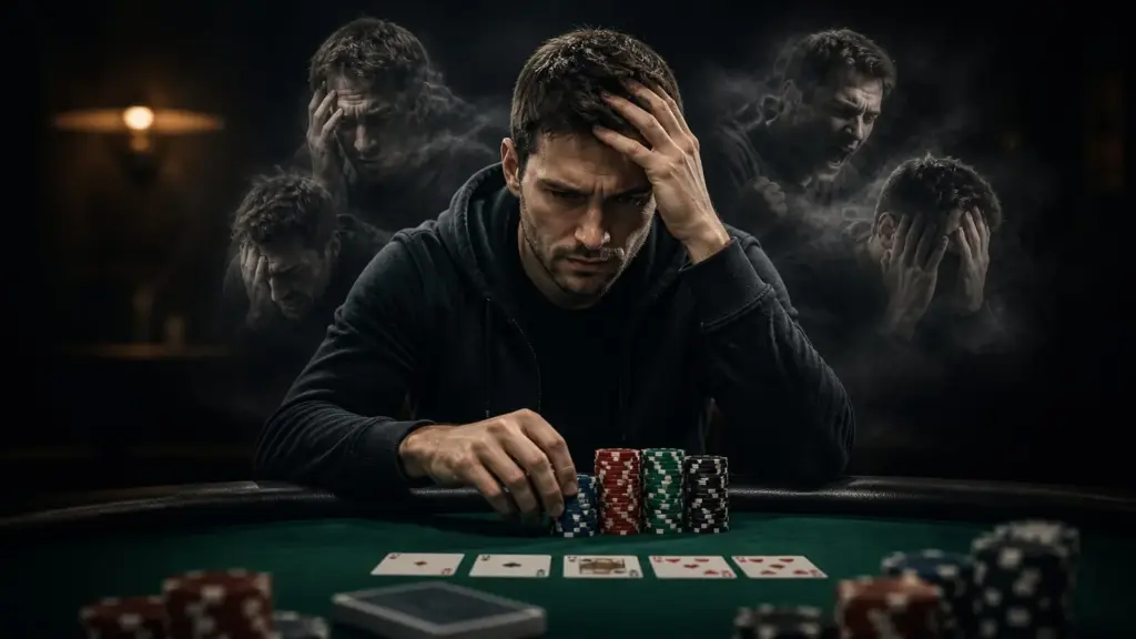 Las trampas mentales que arruinan a los buenos jugadores de poker