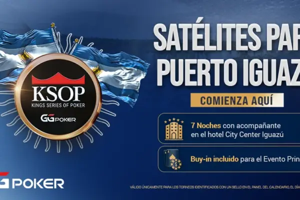 GGPoker запускает сателлиты для KSOP Puerto Iguazú 2026