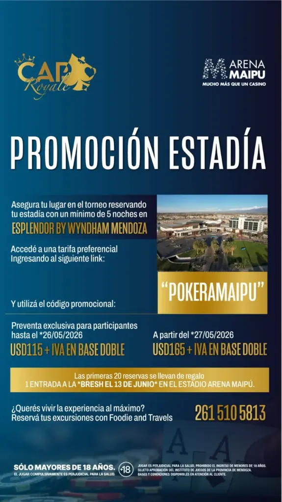 Cap Royale Мендоса Акции на проживание 2