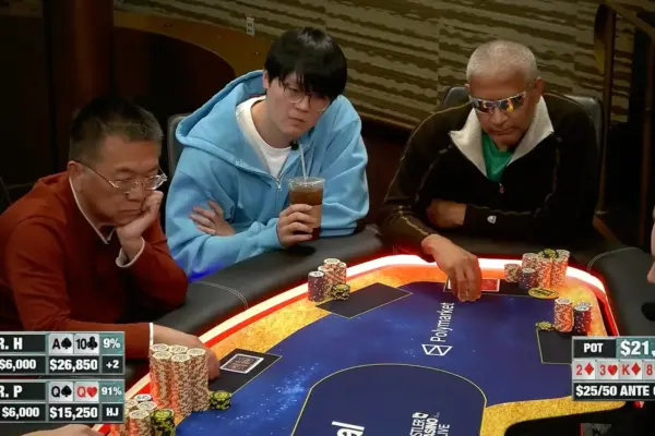 Este jugador hizo un hero-call con As High y ganó más de US$50K en Hustler Casino Live - CodigoPoker
