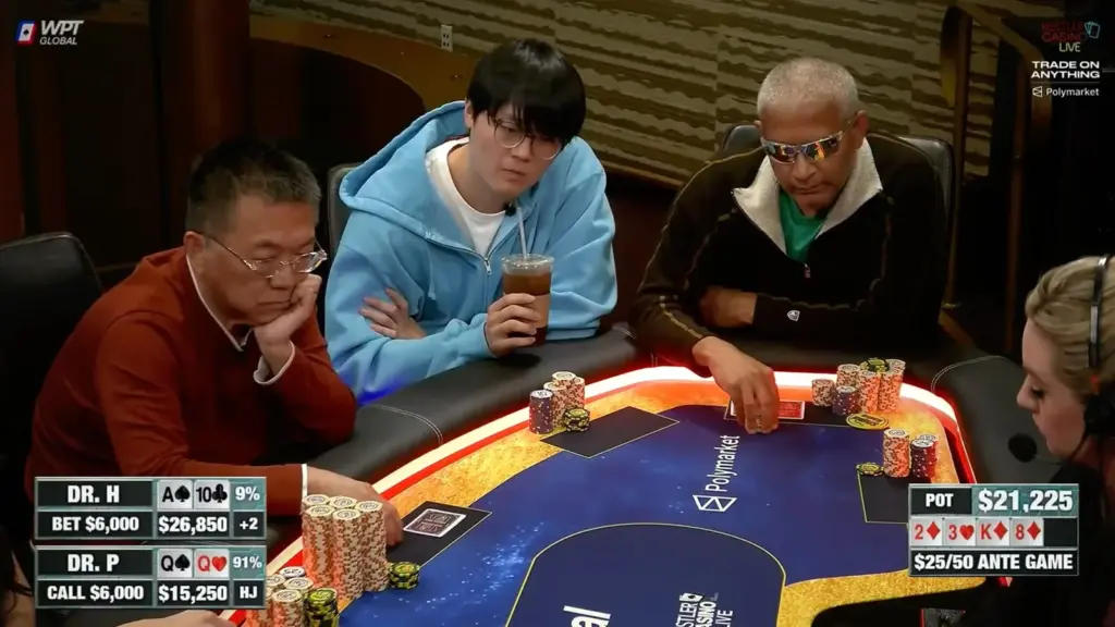 Este jugador hizo un hero-call con As High y ganó más de US$50K en Hustler Casino Live