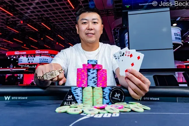Yang Wang ganó el primer brazalete de PLO de la WSOP 2026; dos latinos ITM