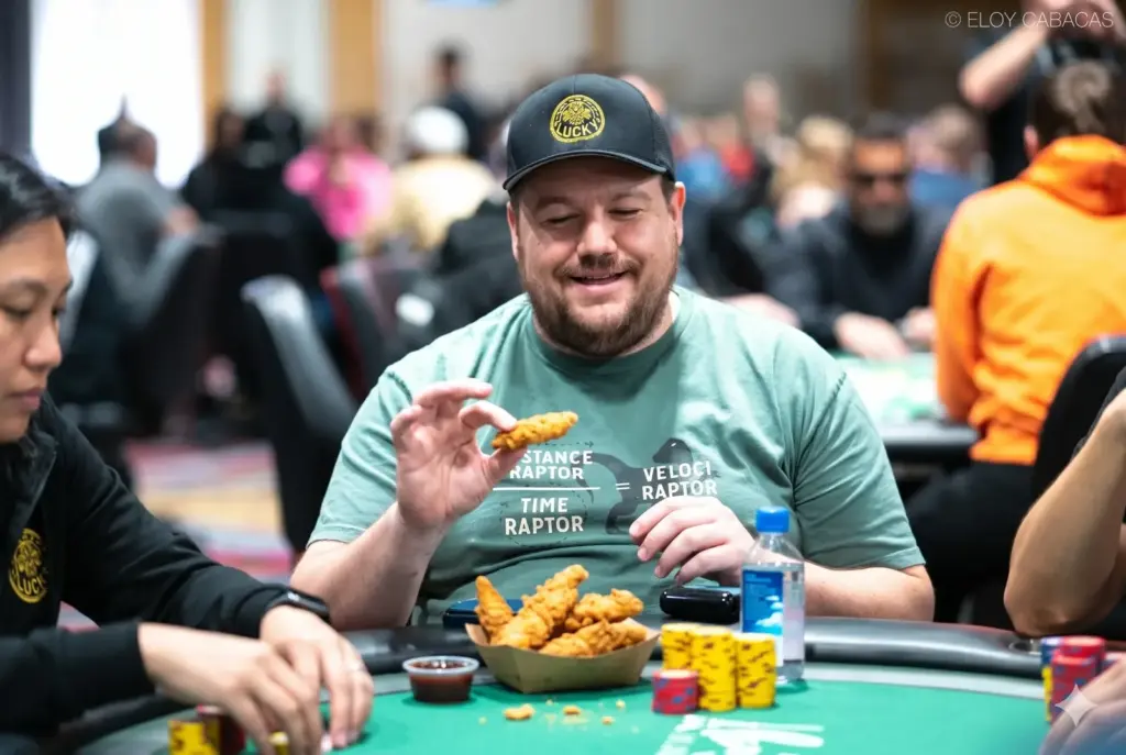 ¿Foldearías una prop bet de US$250K para dejar de comer «chicken fingers»? Shaun Deeb sí