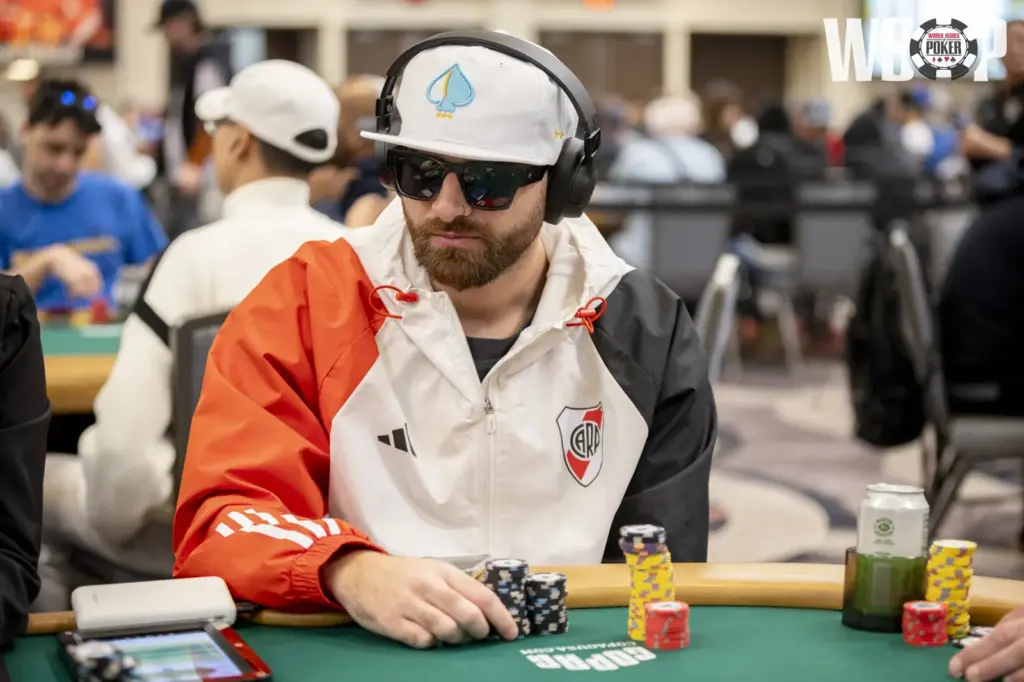 Juan Roldán quedó entre los mejores del Día 1 del WSOP Deepstack NLH