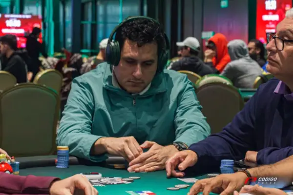 Eloy Castro и Joel Treviño на День 2 События #13 на WSOP - CodigoPoker