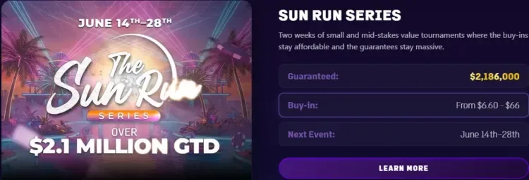 Лидерборды Acr Poker Sun Run