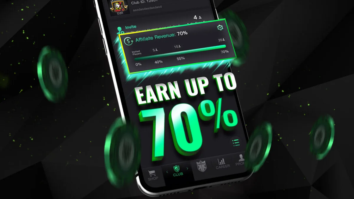 Рефералы KKPoker: До 70% рейкбека в их программе