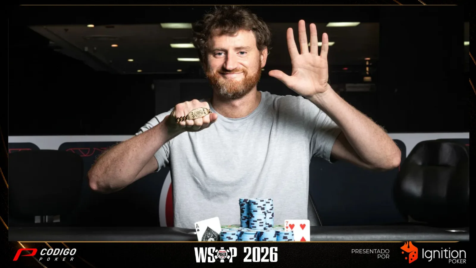 David Peters выиграл 6-Handed Championship WSOP, свой пятый браслет - CodigoPoker