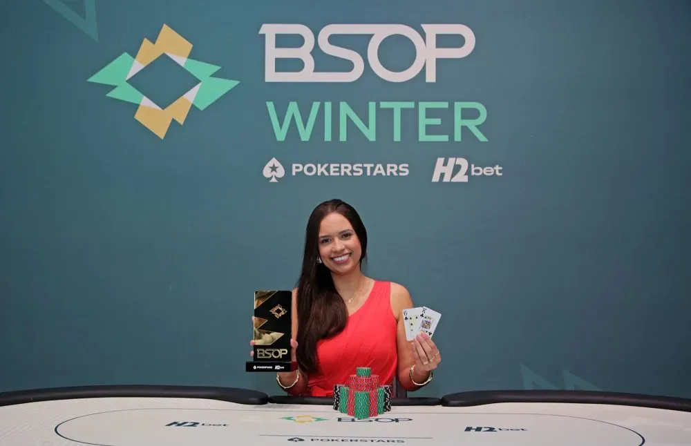 Clarice Rocha: чемпионка среди чемпионов BSOP Winter