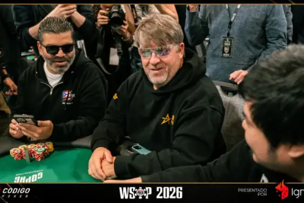 Ирония WSOP: Монимейкер, создатель бума покера, вылетел на баббле Главного события -