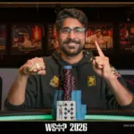 Nishant Sharma выиграл Событие #98 WSOP - CodigoPoker
