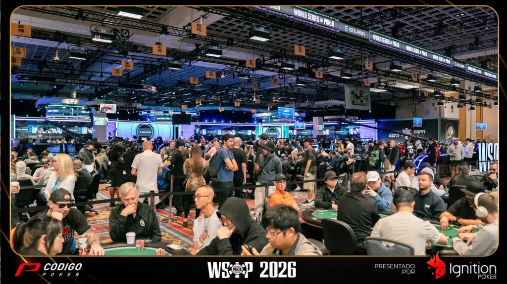 Цвет2 Главное Событие День 5 WSOP Лас-Вегас