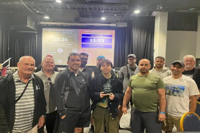 Un torneo en el Reino Unido terminó con un chop de 11 jugadores