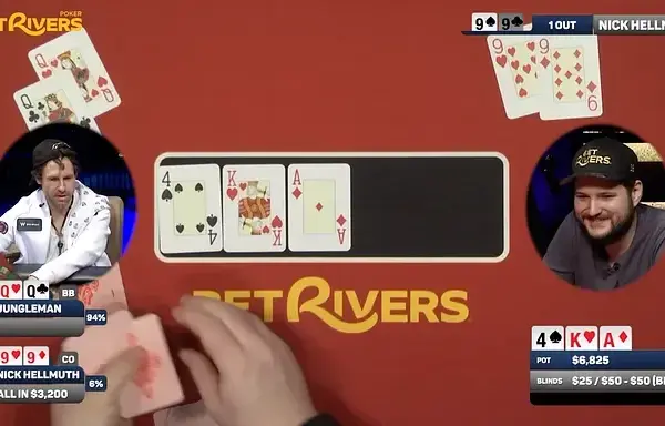Ни королевы его не спасли: Jungleman оказался разбитым за столом у Hellmuth - CodigoPoker