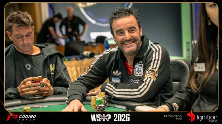 WSOP: Гаспар Фернандес лидирует среди латиноамериканцев во 2-й день The Closer - CodigoPoker