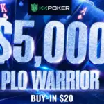 Возвращается $5K PLO Warrior на KKPoker с бай-ином $20