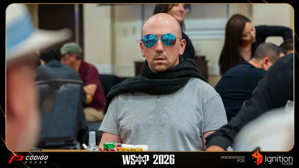 Nick Yunis se despidió de la WSOP 2026 con una mesa final en el Evento #100