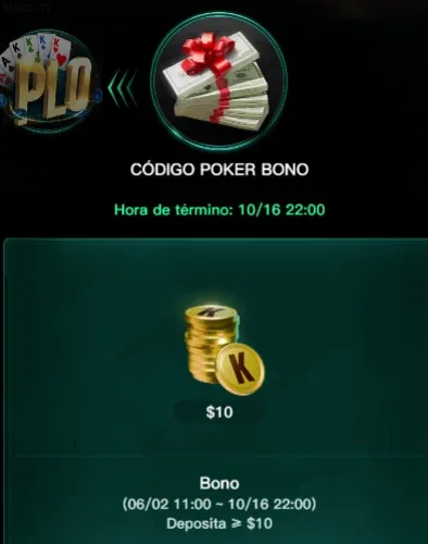 Codigo Poker Bono Kkpoker