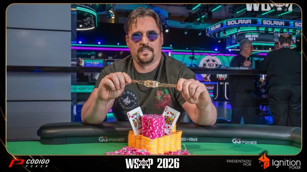 Renato Roizenblit sumó otra mesa final latina en el Ultra Stack de la WSOP