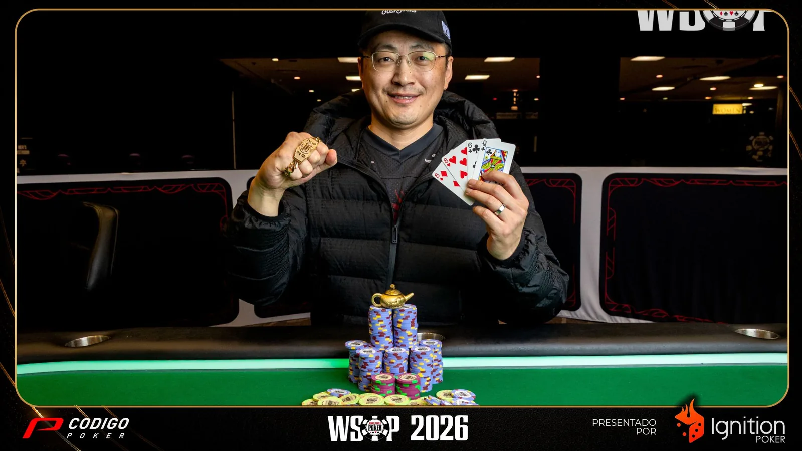 Joshua Wang вырвал победу у Эрика Сейдела в Событии #96 WSOP - CodigoPoker