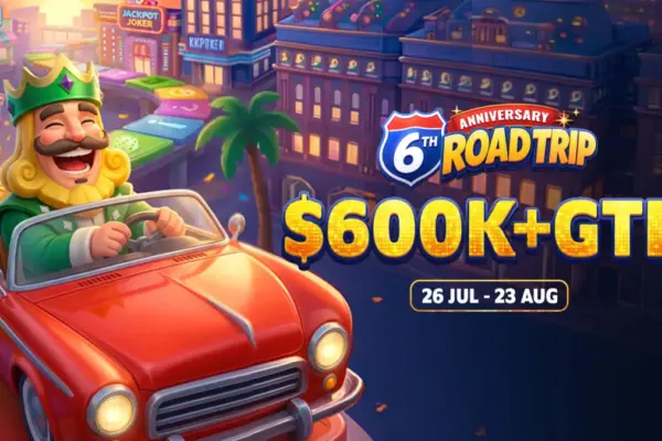 KKPoker празднует свою 6° годовщину с US$600K в призах