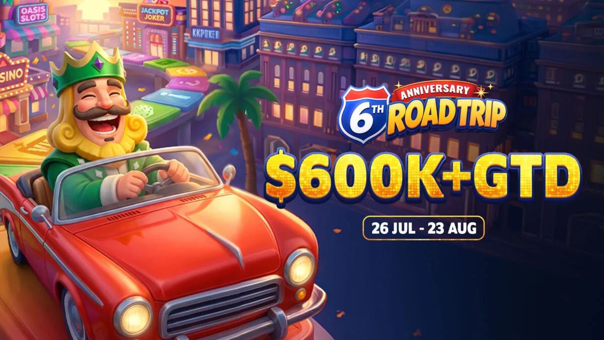 KKPoker отмечает 6 лет с первым фрироллом на $1,000