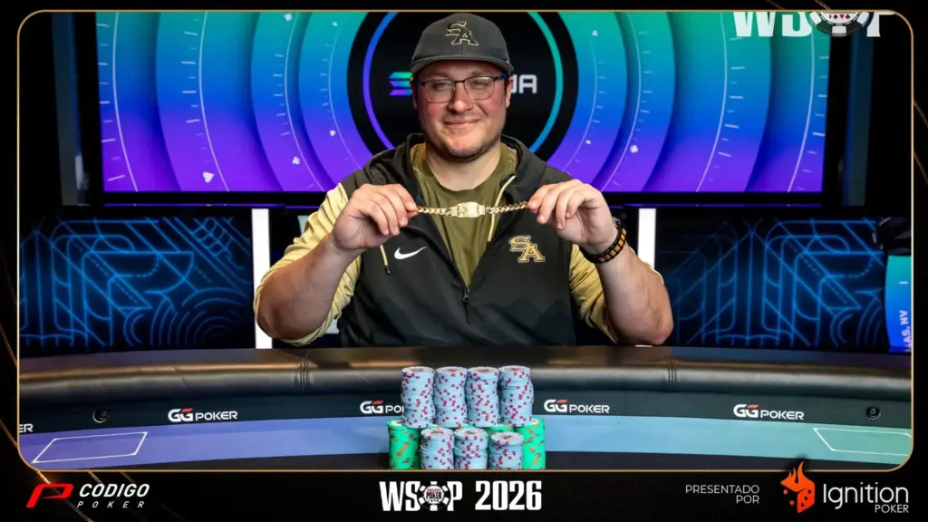 Sterling Lopez superó a Jeese Lonis para quedarse con el Evento #92 de la WSOP
