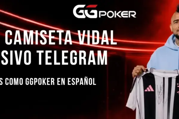 GGPoker дарит 1 футболку Ювентуса Артуро Видаля