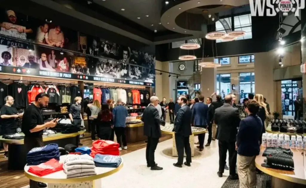 La WSOP abrió su primera tienda permanente en Las Vegas: un nuevo templo para los fanáticos del poker