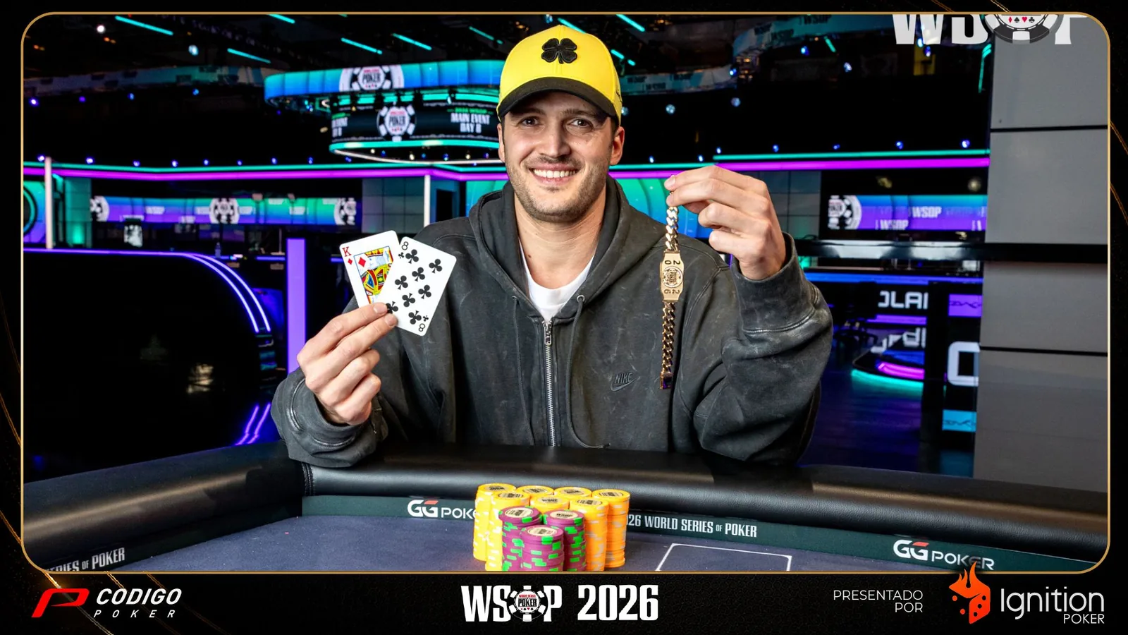 Ори Хассон выиграл событие The Closer WSOP - CodigoPoker