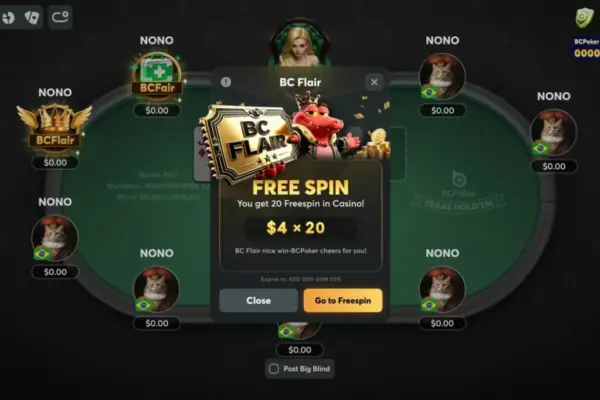 BCPoker премия за плохие биты с функциями BC Fair и BC Flair