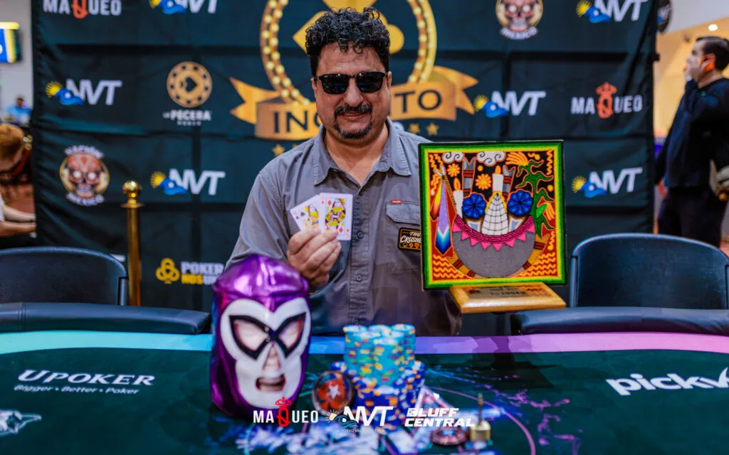 Uri Herszenborn надел первую маску NVT - CodigoPoker